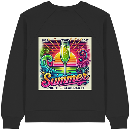Summer Party Vibes - Womens Organic Sweatshirt