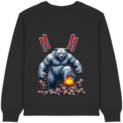 Teddy Terror - Womens Organic Sweatshirt