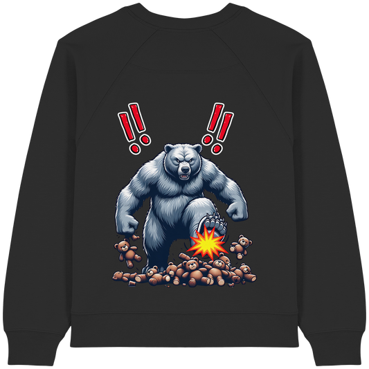 Teddy Terror - Womens Organic Sweatshirt