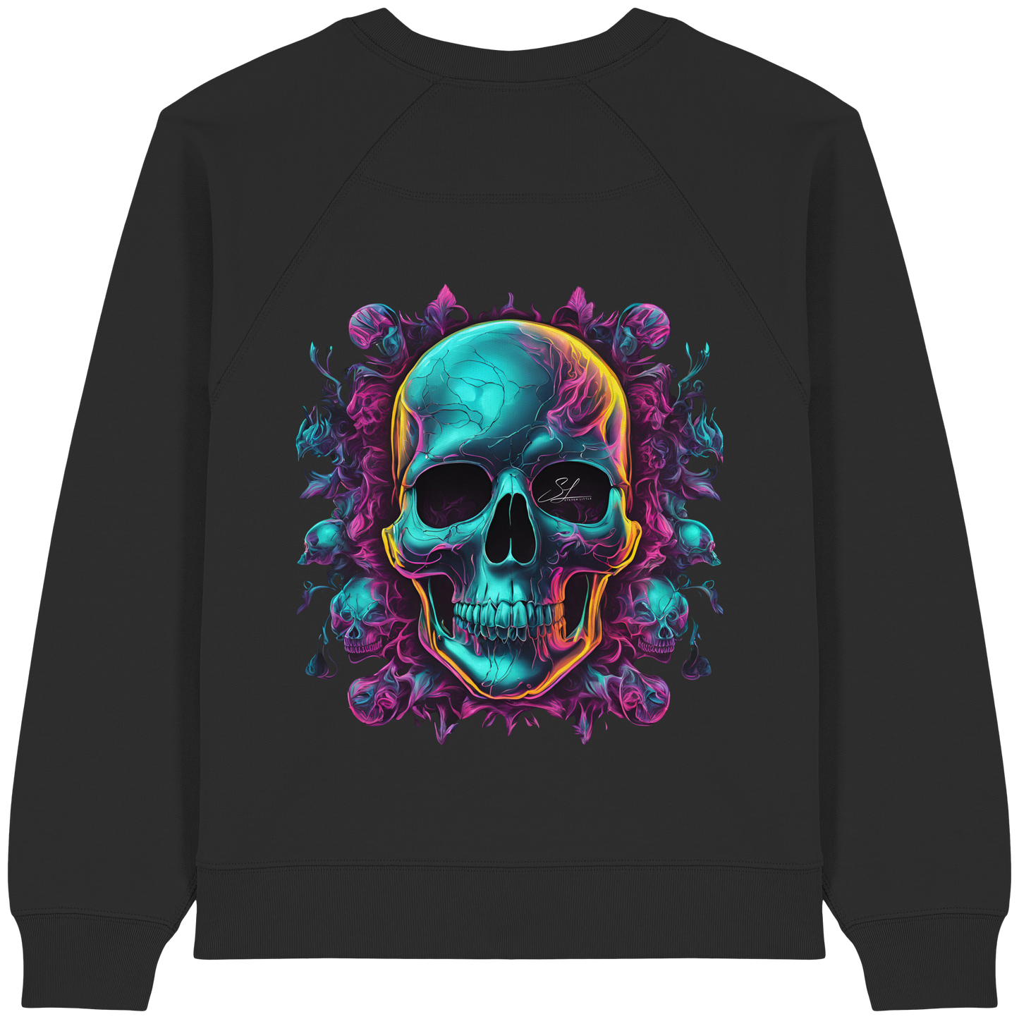 Galactic Skull - Womens Organic Sweatshirt