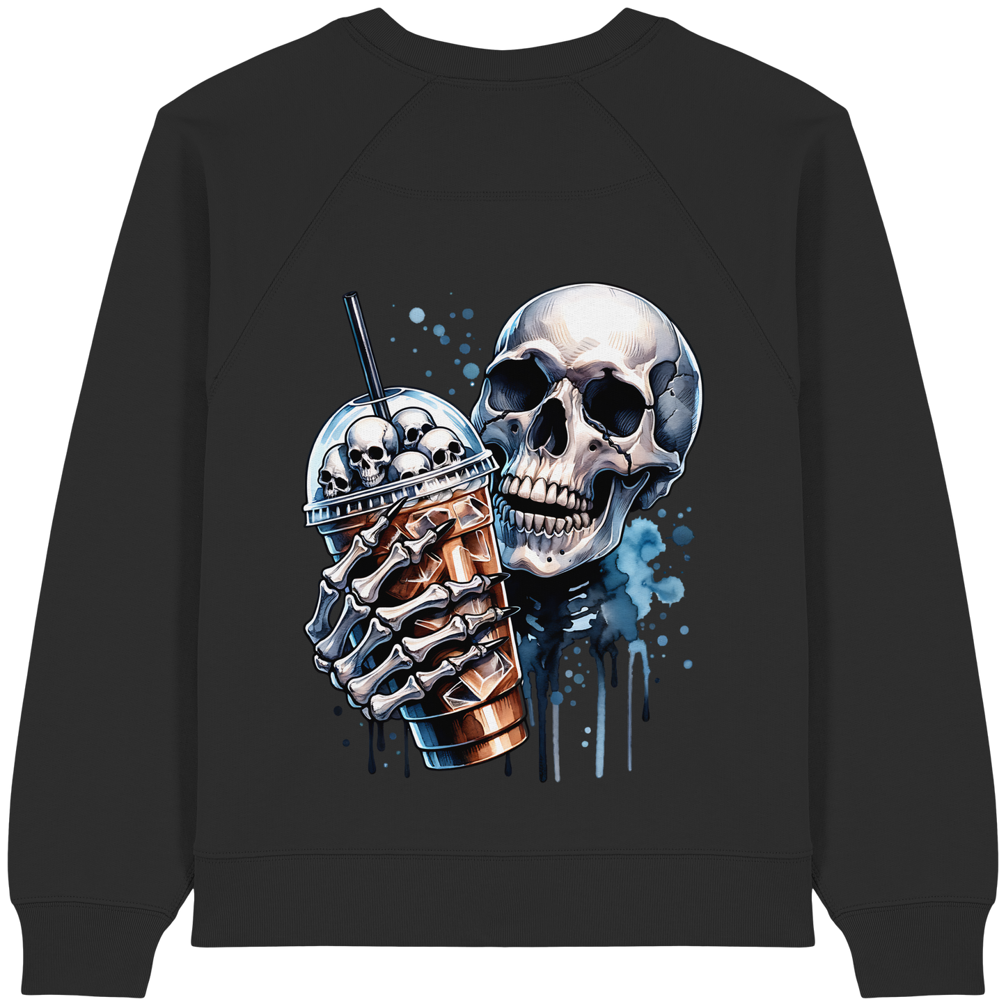 Chill Skull - Womens Organic Sweatshirt