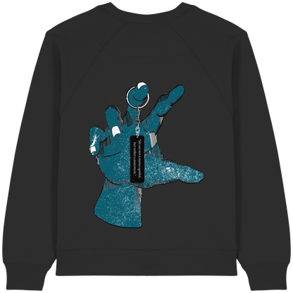 Statement Hand - Womens Organic Sweatshirt