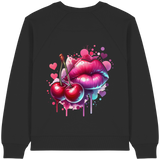 Cherry Kisses - Womens Organic Sweatshirt