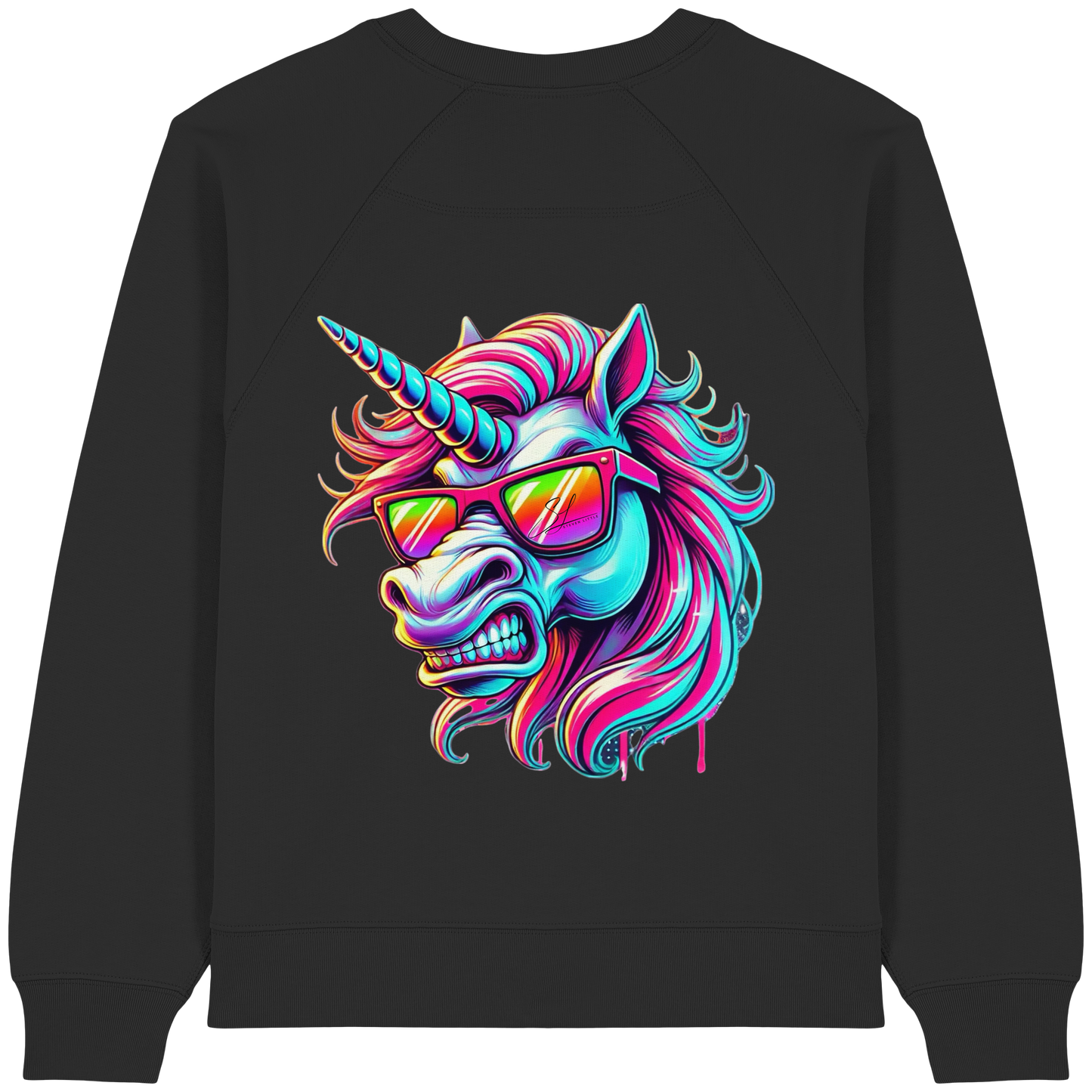 Funky Unicorn - Womens Organic Sweatshirt