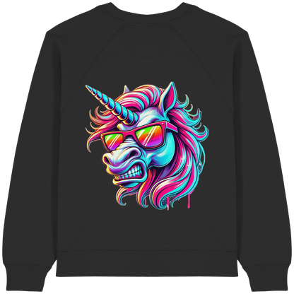 Funky Unicorn - Womens Organic Sweatshirt