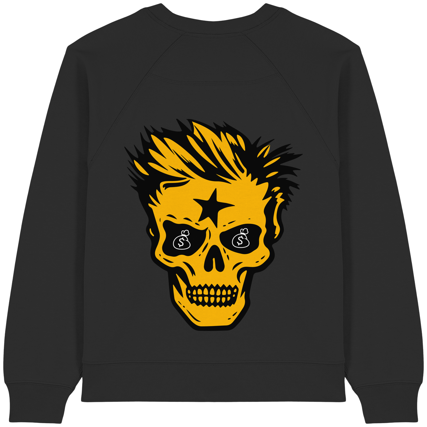 Golden Skull Dreams - Womens Organic Sweatshirt