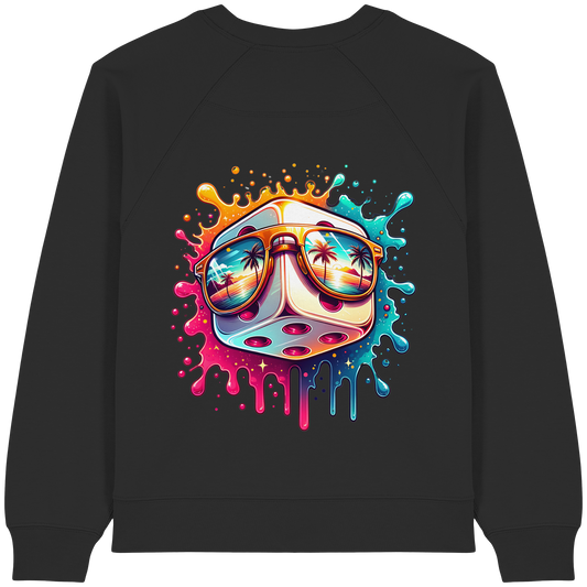 Sunset Vibes Dice - Womens Organic Sweatshirt