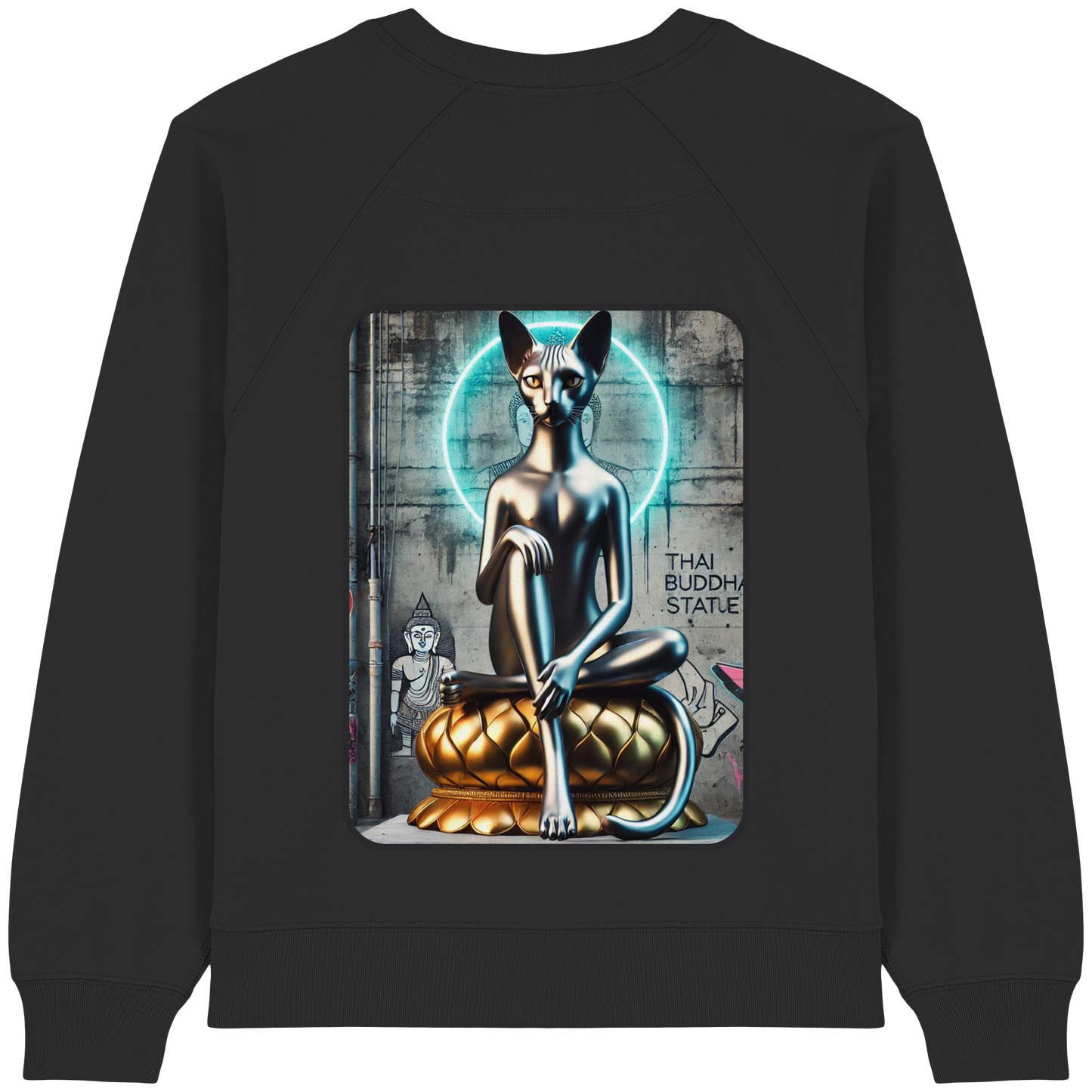 Mystic Cat - Womens Organic Sweatshirt
