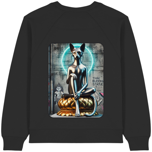 Mystic Cat - Womens Organic Sweatshirt