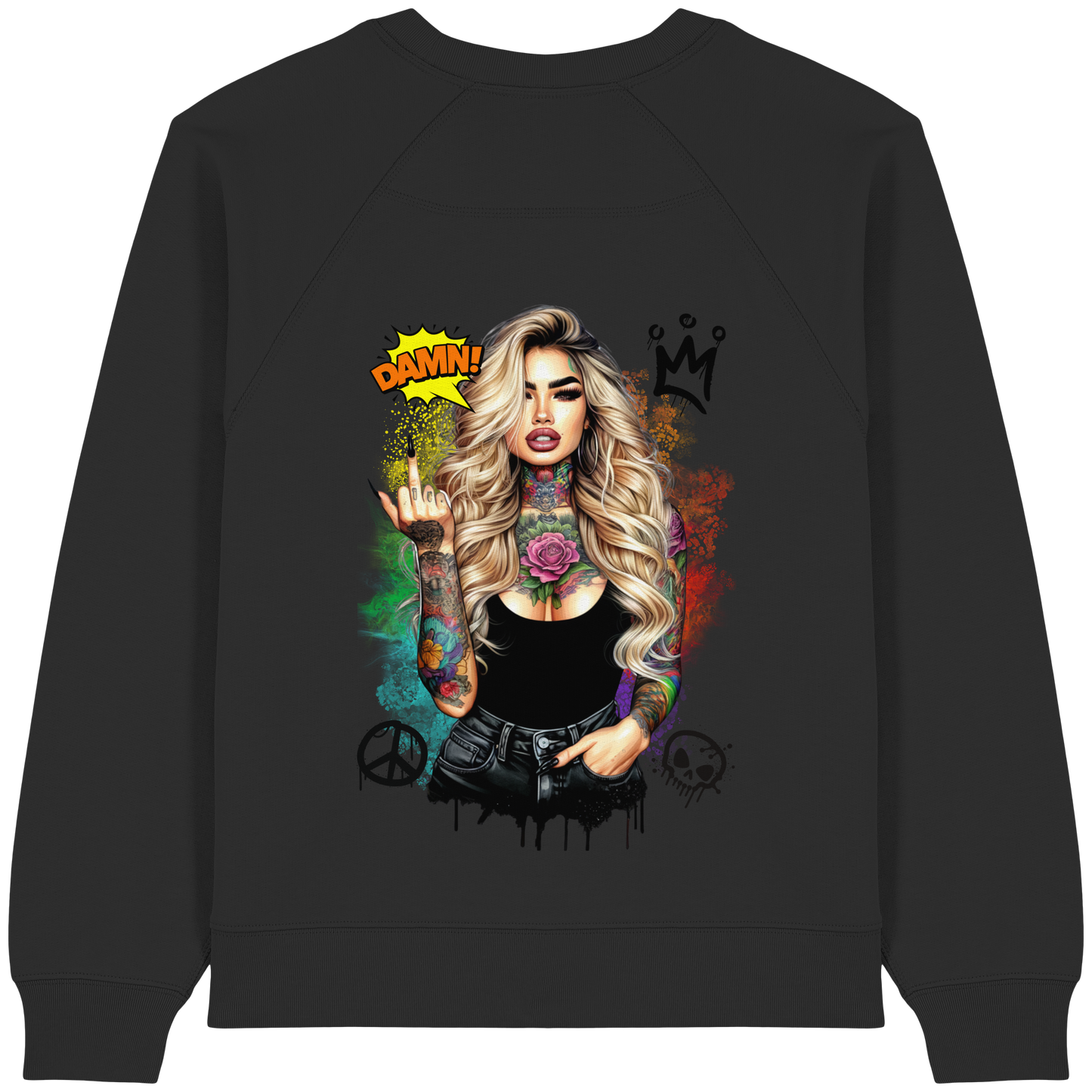 Ink Queen - Womens Organic Sweatshirt