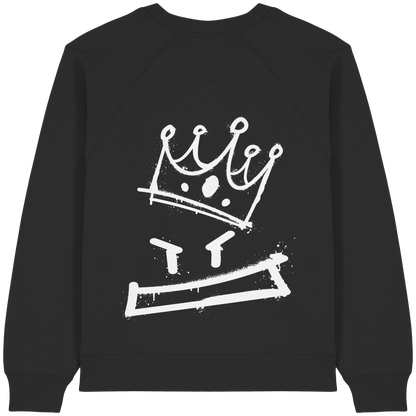 Graffiti King - Womens Organic Raglan Sweatshirt