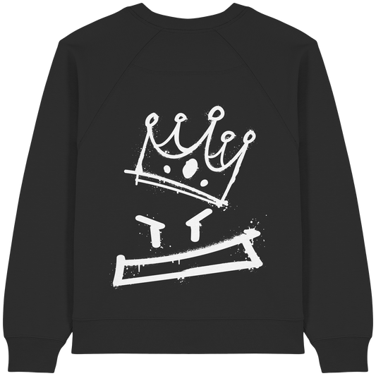Graffiti King - Womens Organic Raglan Sweatshirt