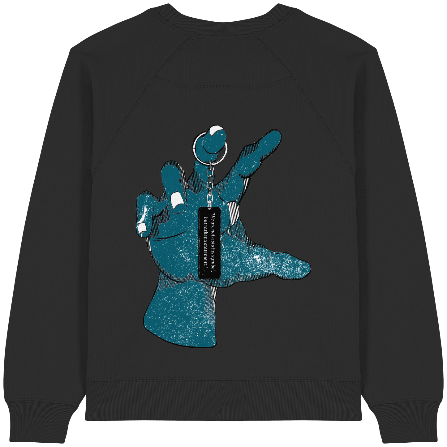 Statement Hand - Womens Organic Sweatshirt