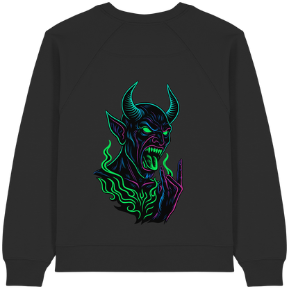 Neon Hellfire - Womens Organic Sweatshirt