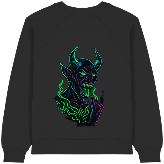 Neon Hellfire - Womens Organic Sweatshirt