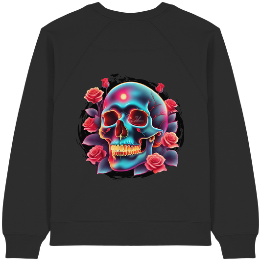 Glow Skull - Womens Organic Sweatshirt