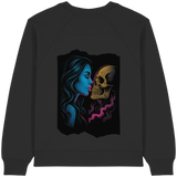 Kissing Skull - Womens Organic Sweatshirt