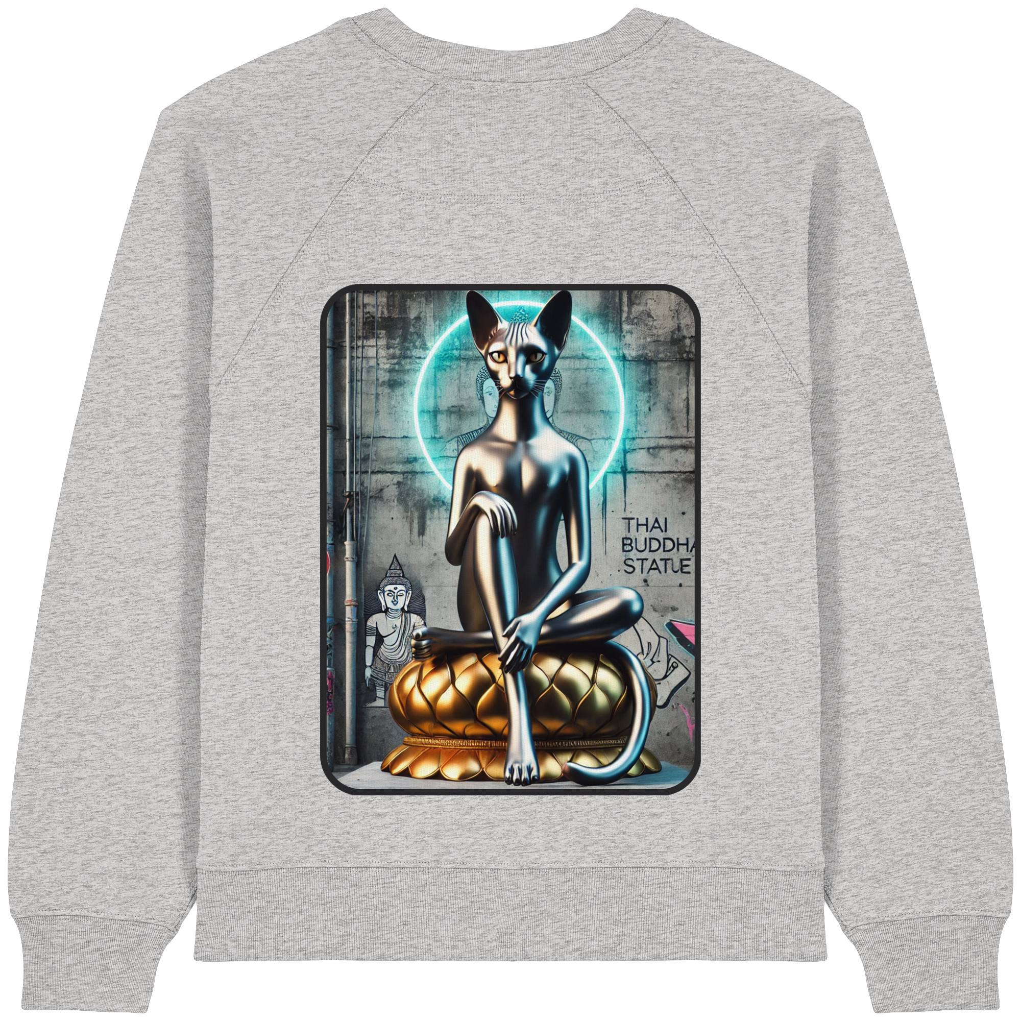 Mystic Cat - Womens Organic Sweatshirt