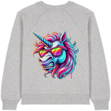 Funky Unicorn - Sweat-shirt bio pour femme