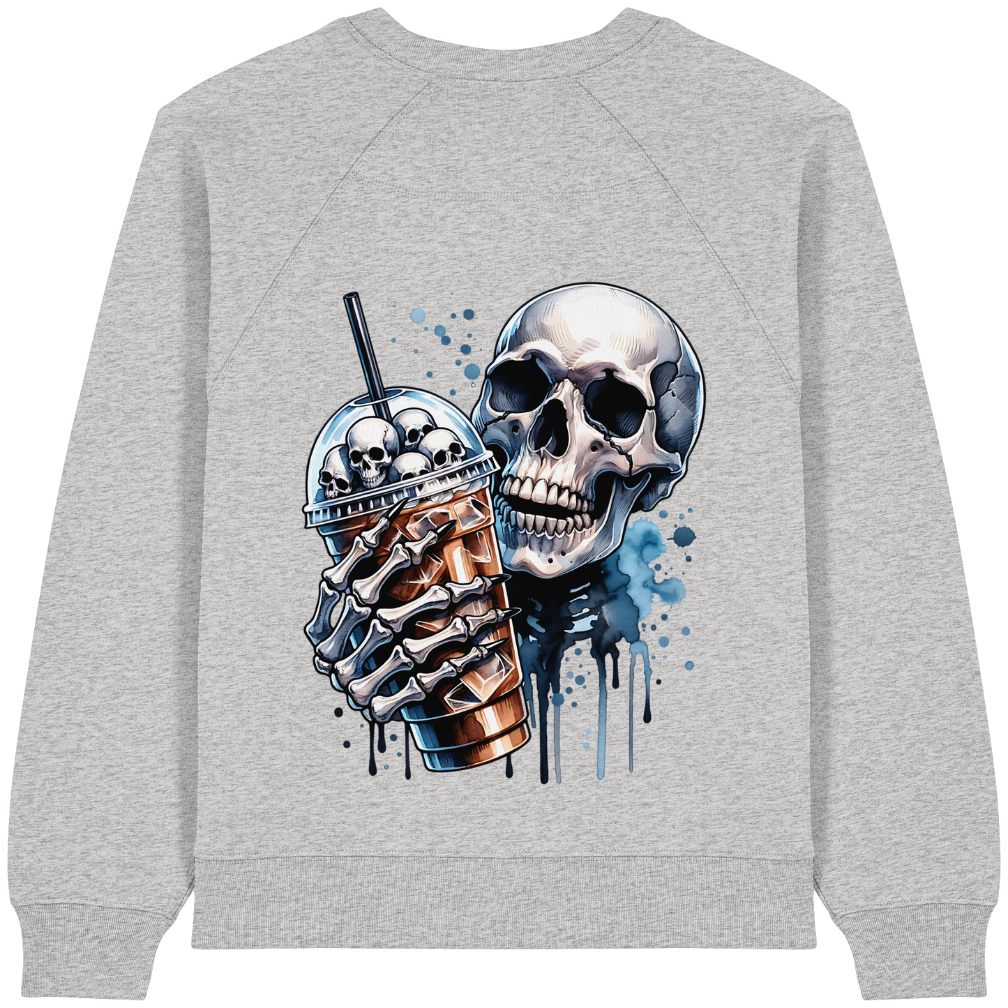 Chill Skull - Womens Organic Sweatshirt