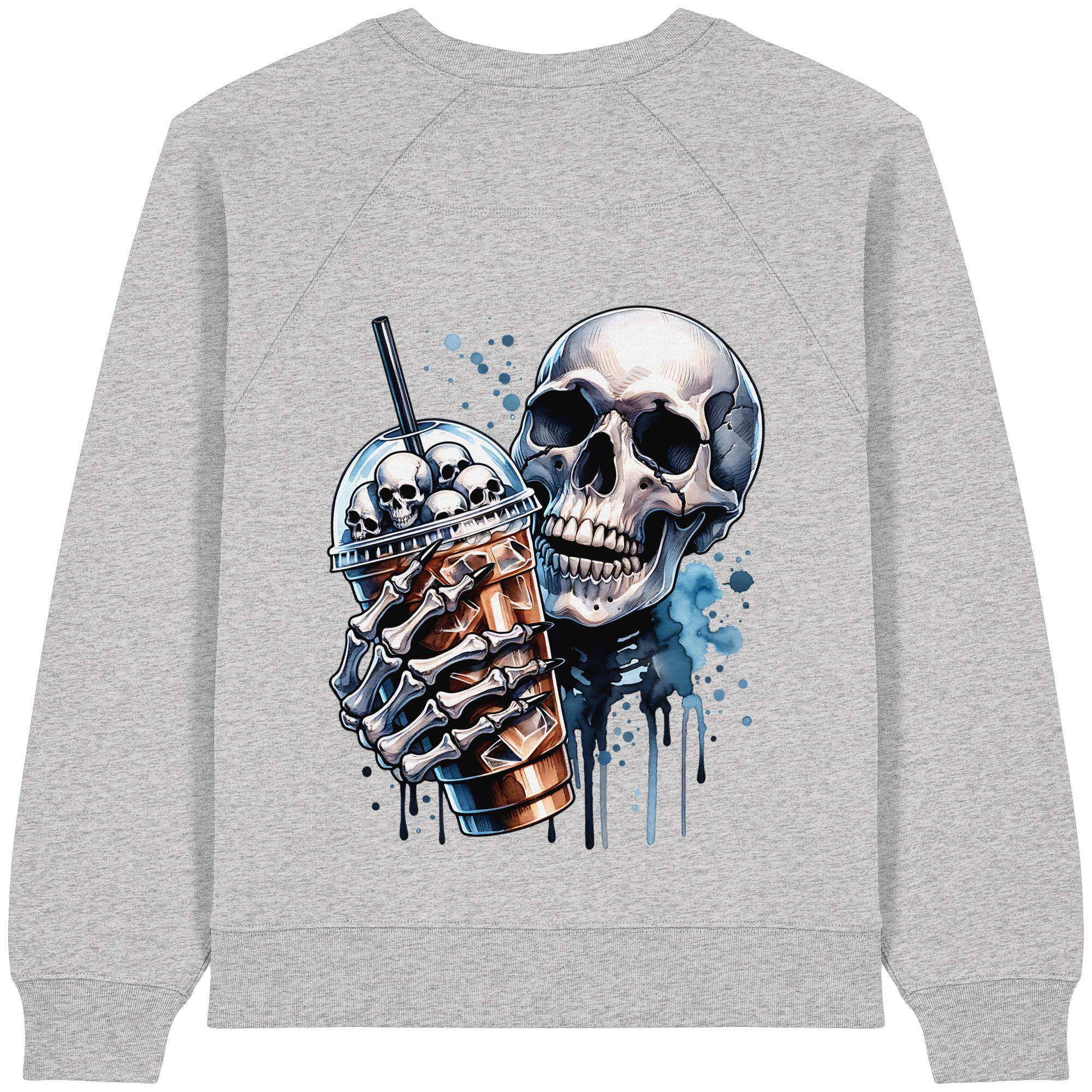 Sweat-shirt bio pour femme Chill Skull