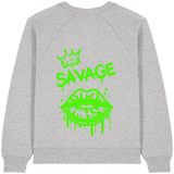 Kiss of Attitude - Womens Organic Sweatshirt