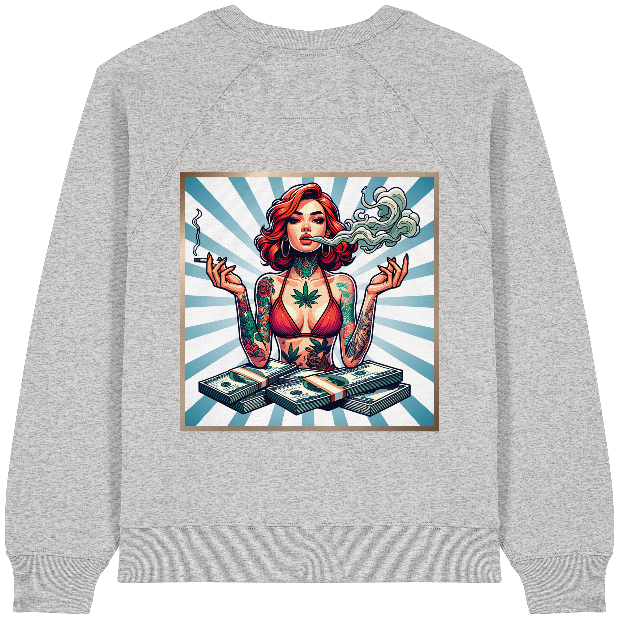 Rebel Rich - Sweat-shirt bio pour femme