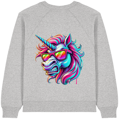 Funky Unicorn - Womens Organic Sweatshirt