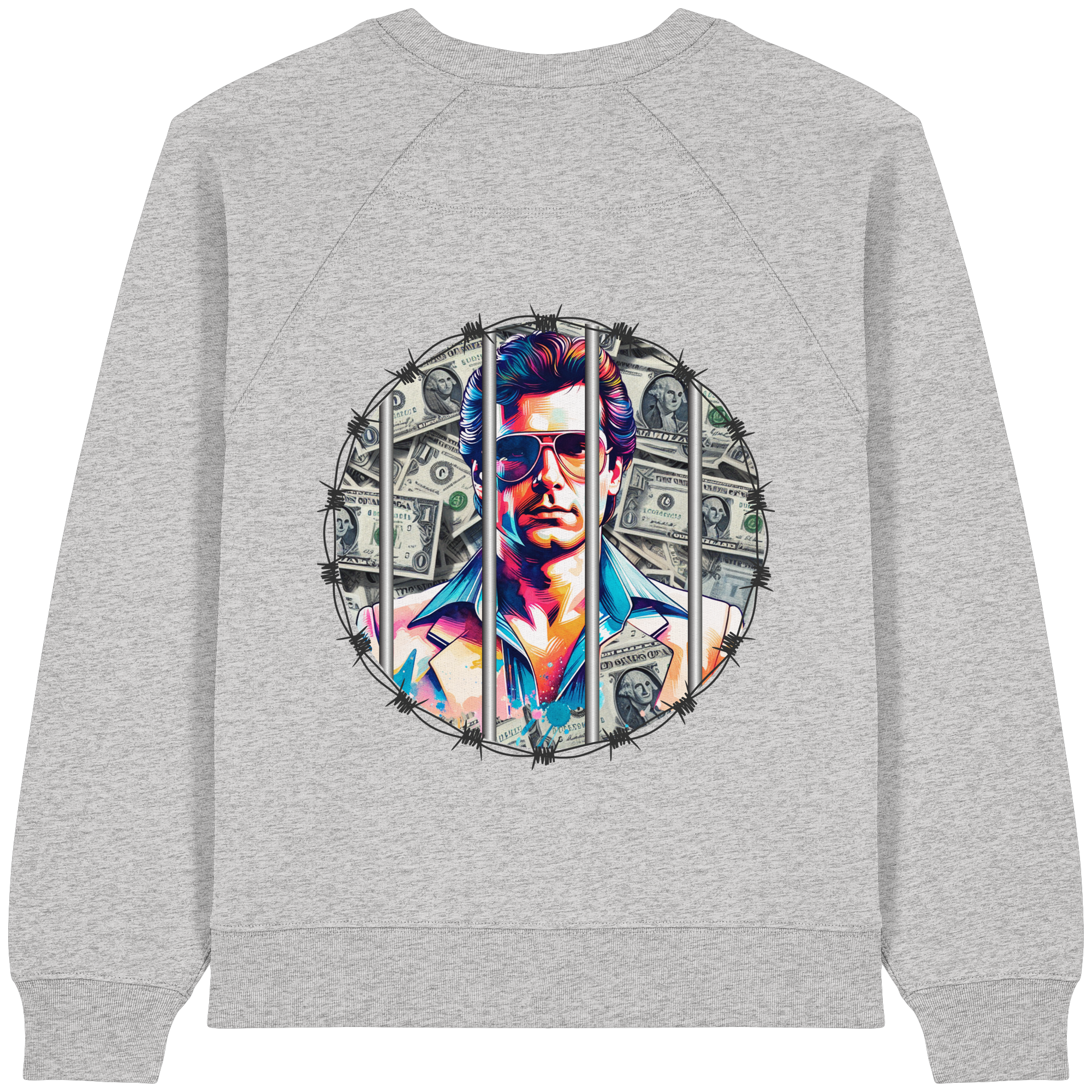 Money Maker - Womens Organic Sweatshirt