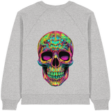 Psychedelic Skull - Womens Organic Sweatshirt