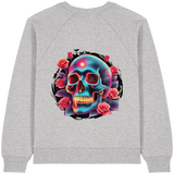 Sweat-shirt bio pour femme Glow Skull