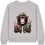 Jungle Ink Monkey - Womens Organic Sweatshirt