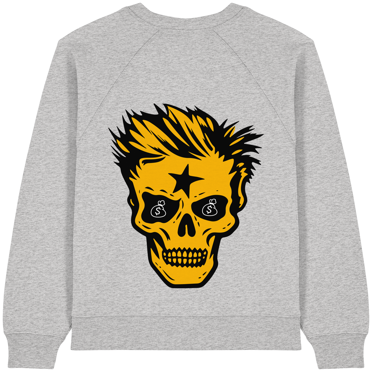 Golden Skull Dreams - Womens Organic Sweatshirt