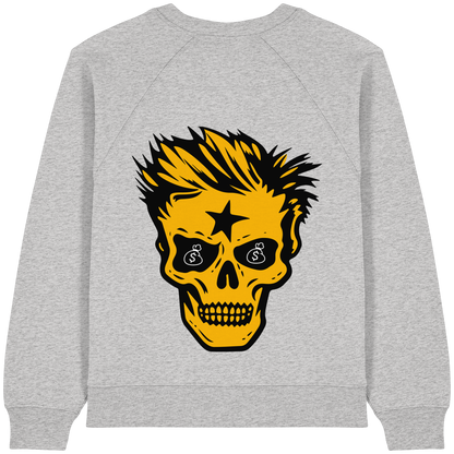 Golden Skull Dreams - Womens Organic Sweatshirt