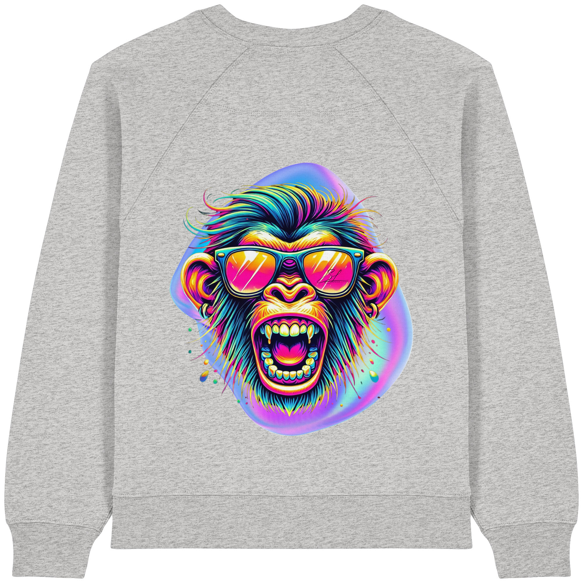 Crazy Chimp - Sweat-shirt bio pour femme