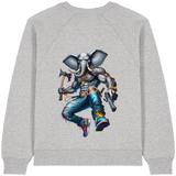 Elephant Warrior - Womens Organic Sweatshirt