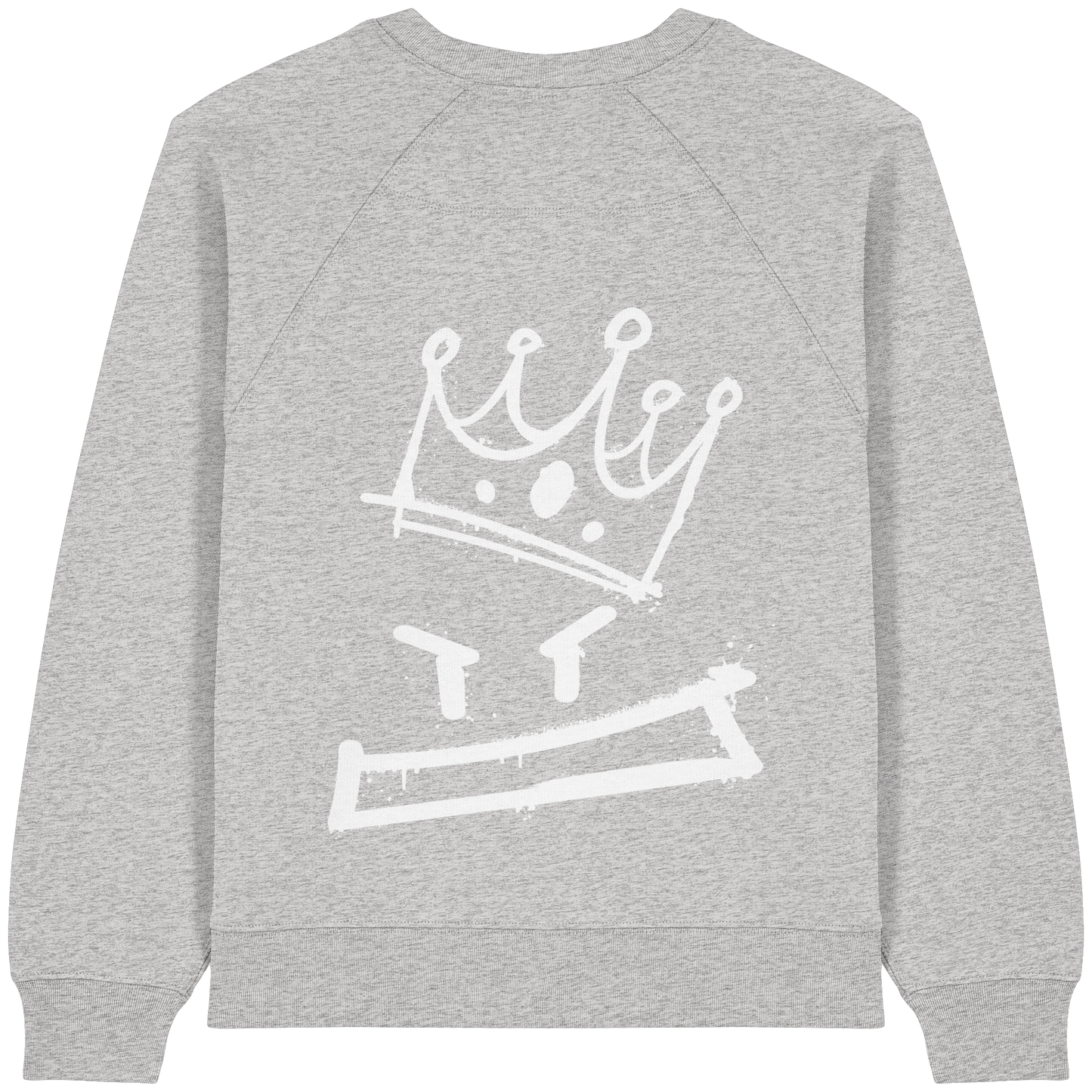 Graffiti King - Womens Organic Raglan Sweatshirt
