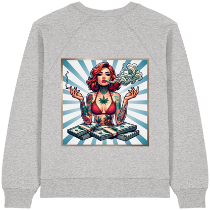 Rebel Rich - Womens Organic Sweatshirt