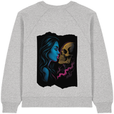 Kissing Skull - Womens Organic Sweatshirt