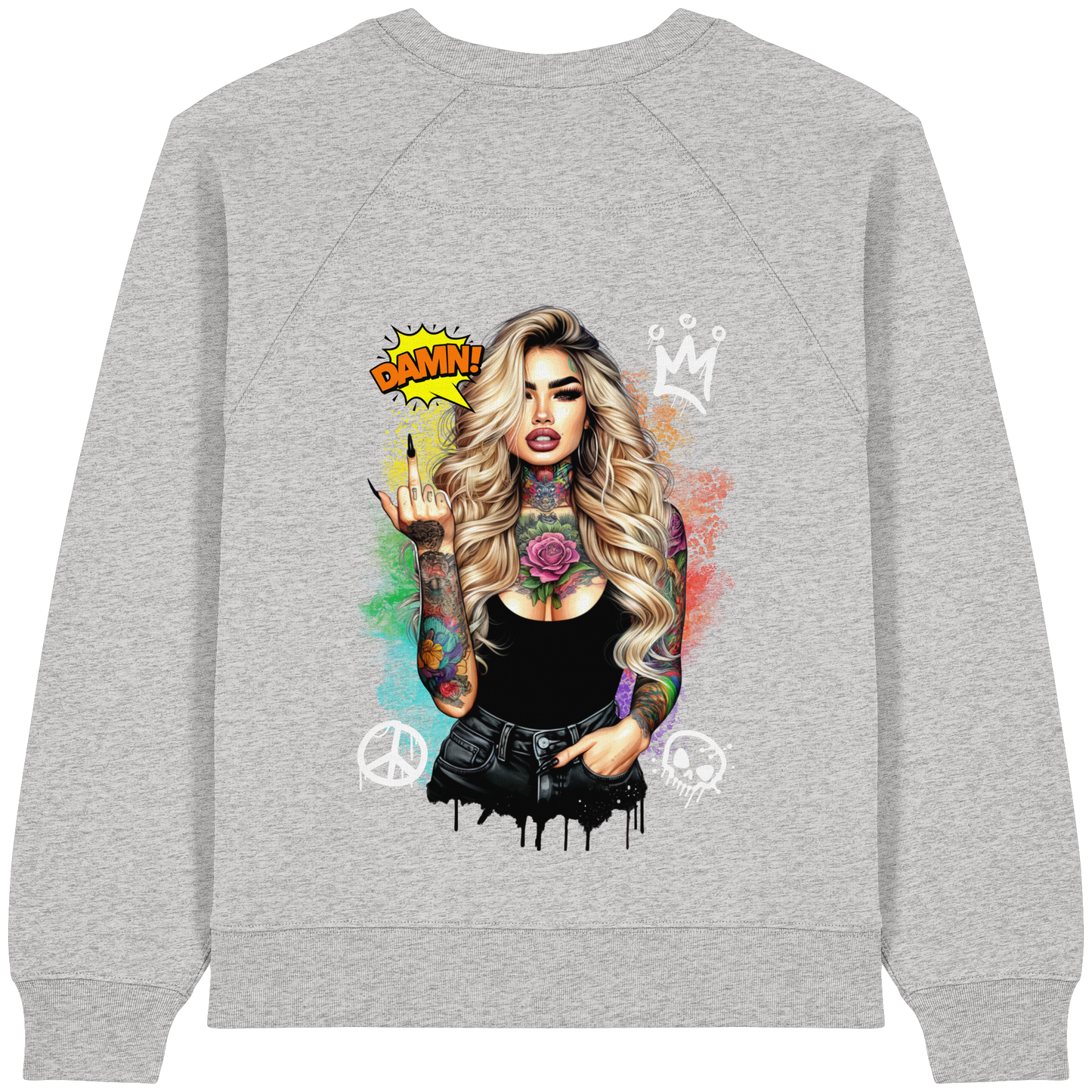 Ink Queen - Womens Organic Sweatshirt