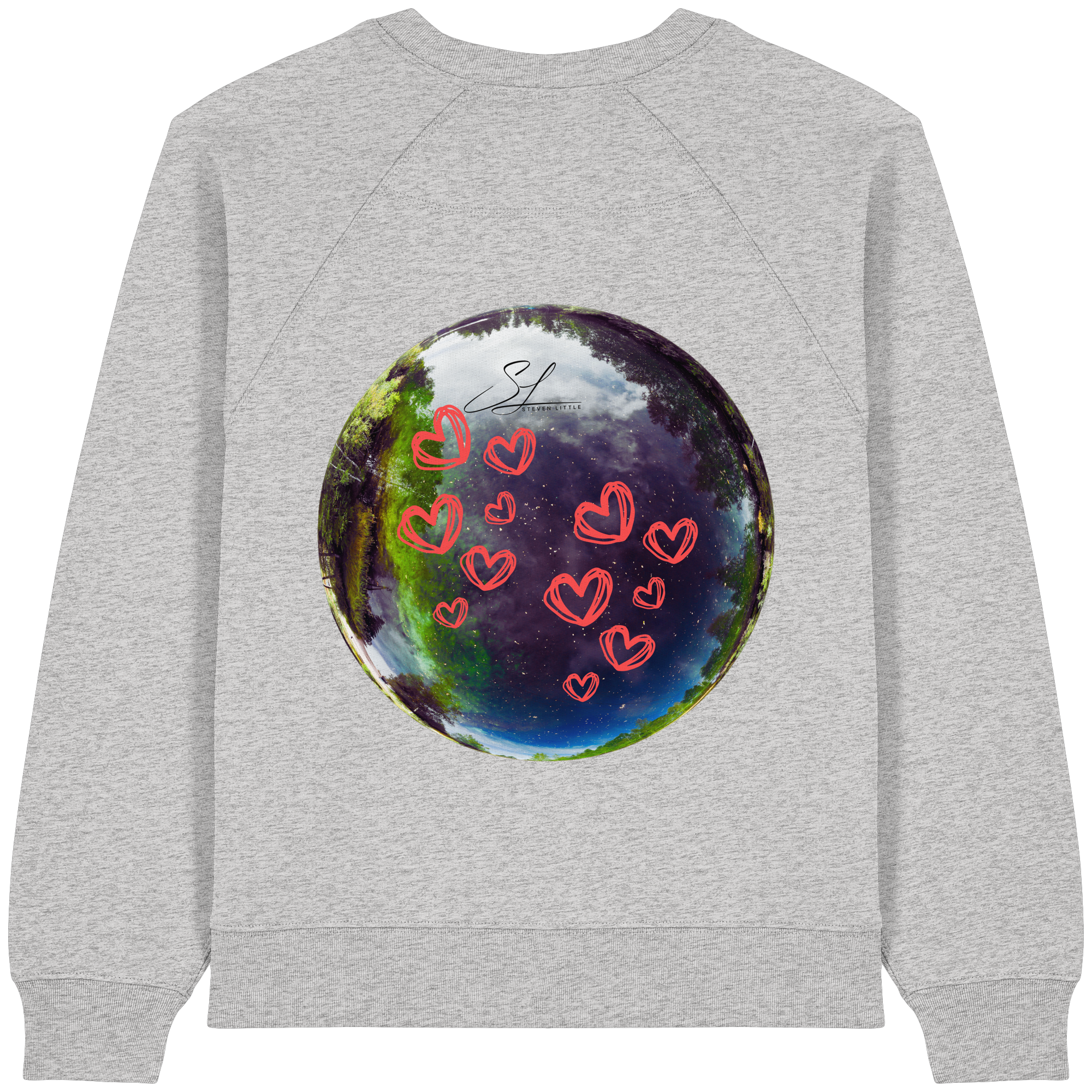 Love our World - Womens Organic Sweatshirt