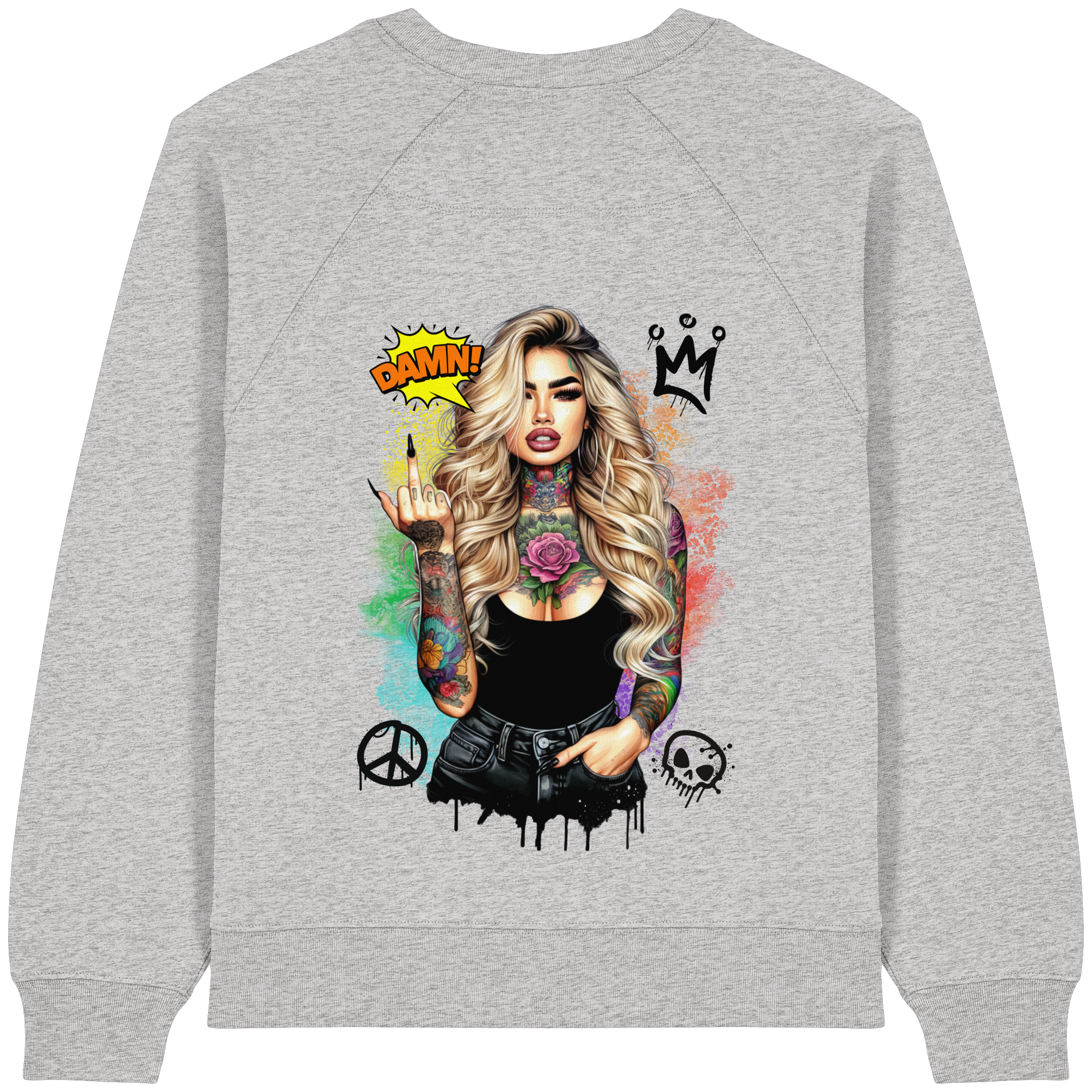 Ink Queen - Womens Organic Sweatshirt