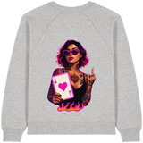 Queen of Hearts - Womens Organic Sweatshirt