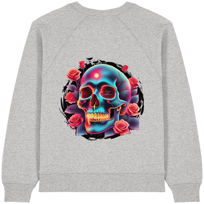 Glow Skull - Womens Organic Sweatshirt