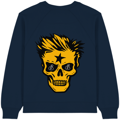 Golden Skull Dreams - Womens Organic Sweatshirt