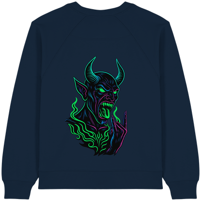 Neon Hellfire - Womens Organic Sweatshirt