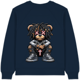 Bad Ass Teddy - Womens Organic Sweatshirt