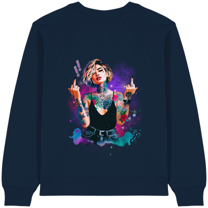 Rebel Rose - Womens Organic Sweatshirt