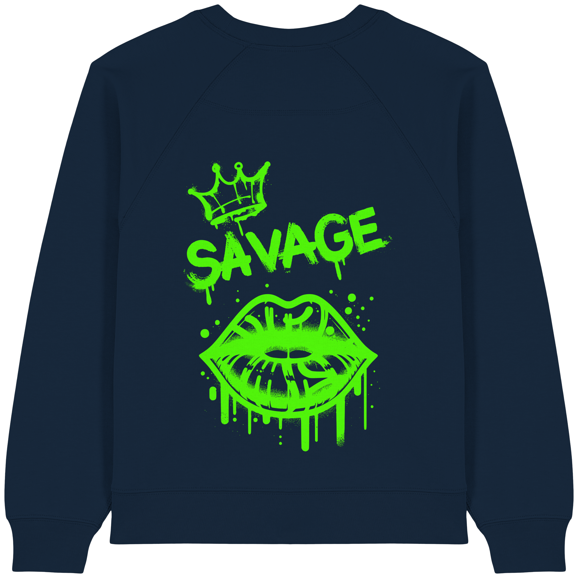 Kiss of Attitude - Womens Organic Sweatshirt