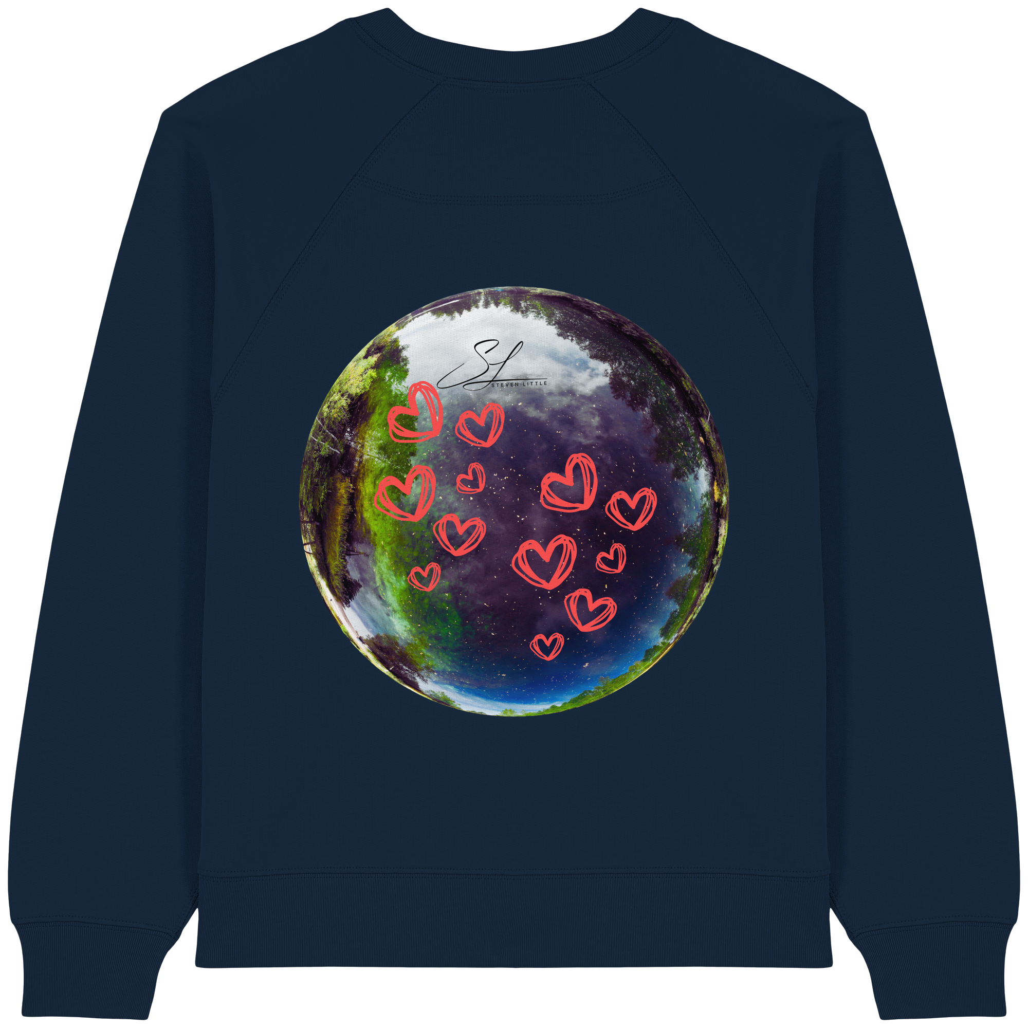 Love our World - Womens Organic Sweatshirt
